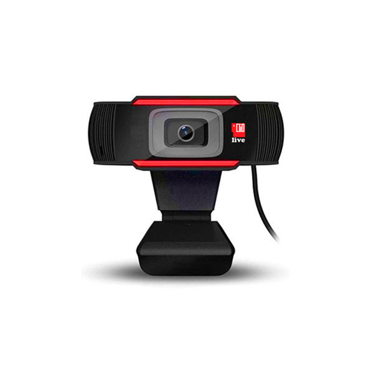 Webcam Clio CLC-1080 LIVE, 30fps, USB 2.0, con Micrófono