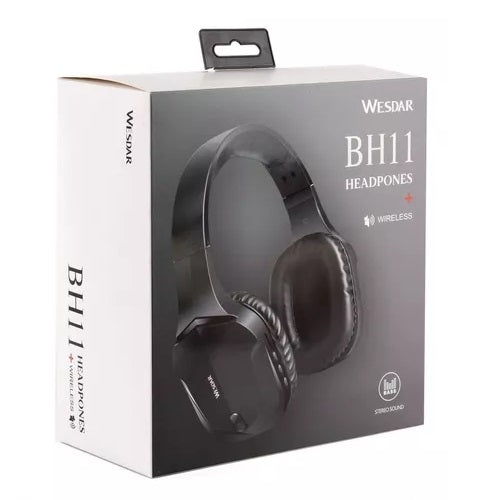 Audífonos Bluetooth Wesdar BH11 Black