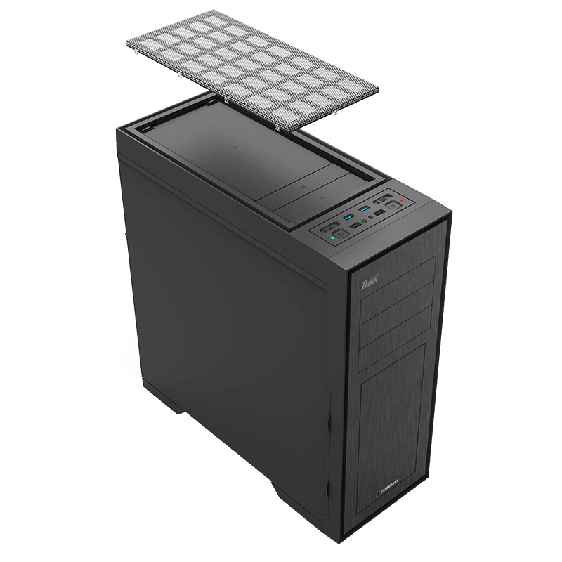 Gabinete Gamer Gamemax Titan Silent M905S