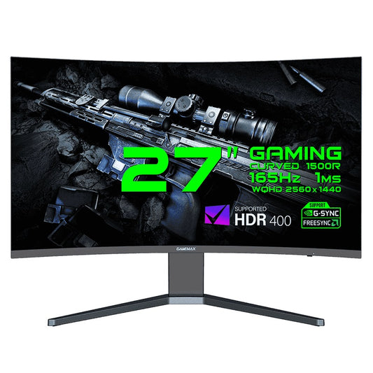 Monitor Gamer GameMax GMX27C165Q de 27“ Curvo