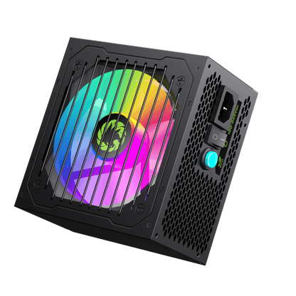 Fuente de Poder Gamemax 500W RGB VP-500-RGB 80+ Bronze