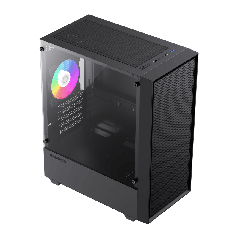 Gabinete Gamer Gamemax Storm Black Mini Tower