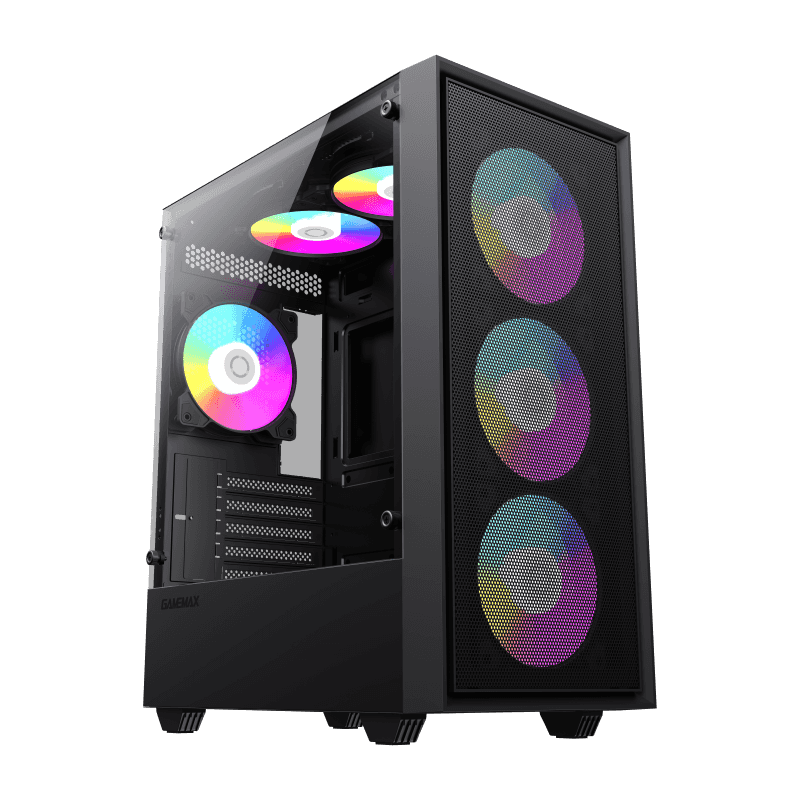 Gabinete Gamer Gamemax Storm Black Mini Tower