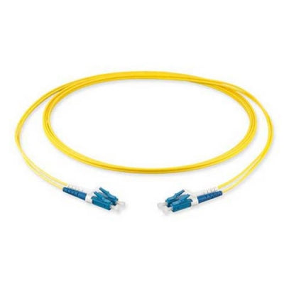 Jumper de Fibra LC-UPC a LC-UPC Duplex LSZH OS2 15 Metros