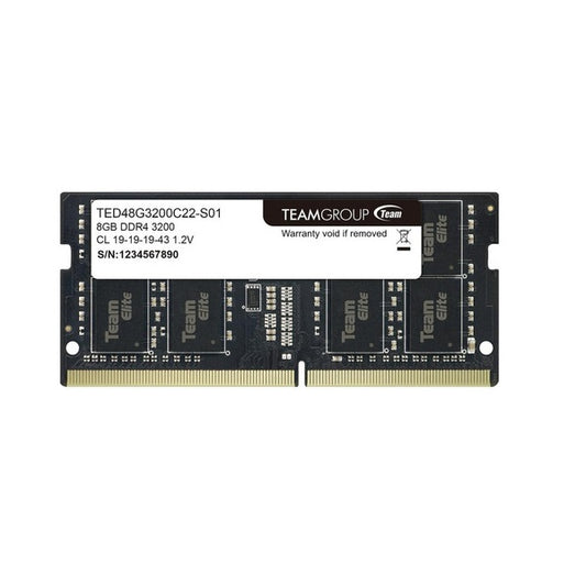 Memoria RAM Team Elite 8GB 3200MHZ CL22-22-22-52 1.20V