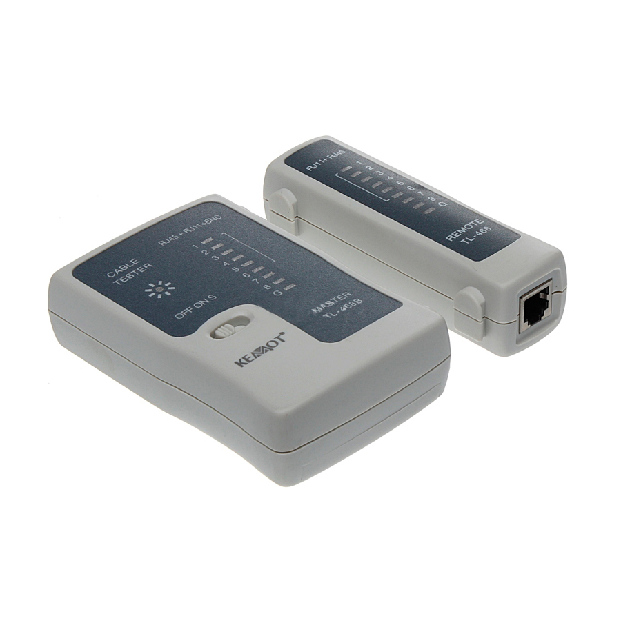 Tester Exelink para conectores RJ11/ RJ45/ BNC