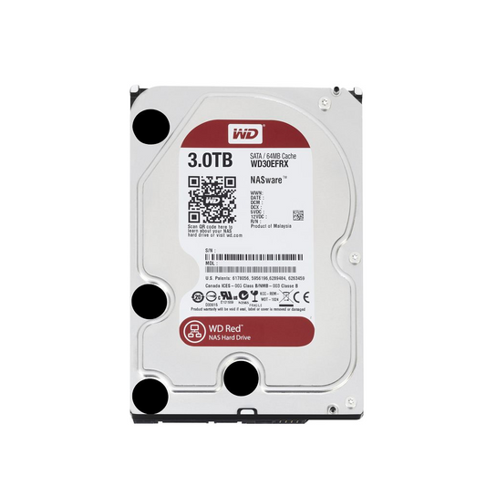 Disco Duro Western Digital Red 3 TB (WD30EFRX)