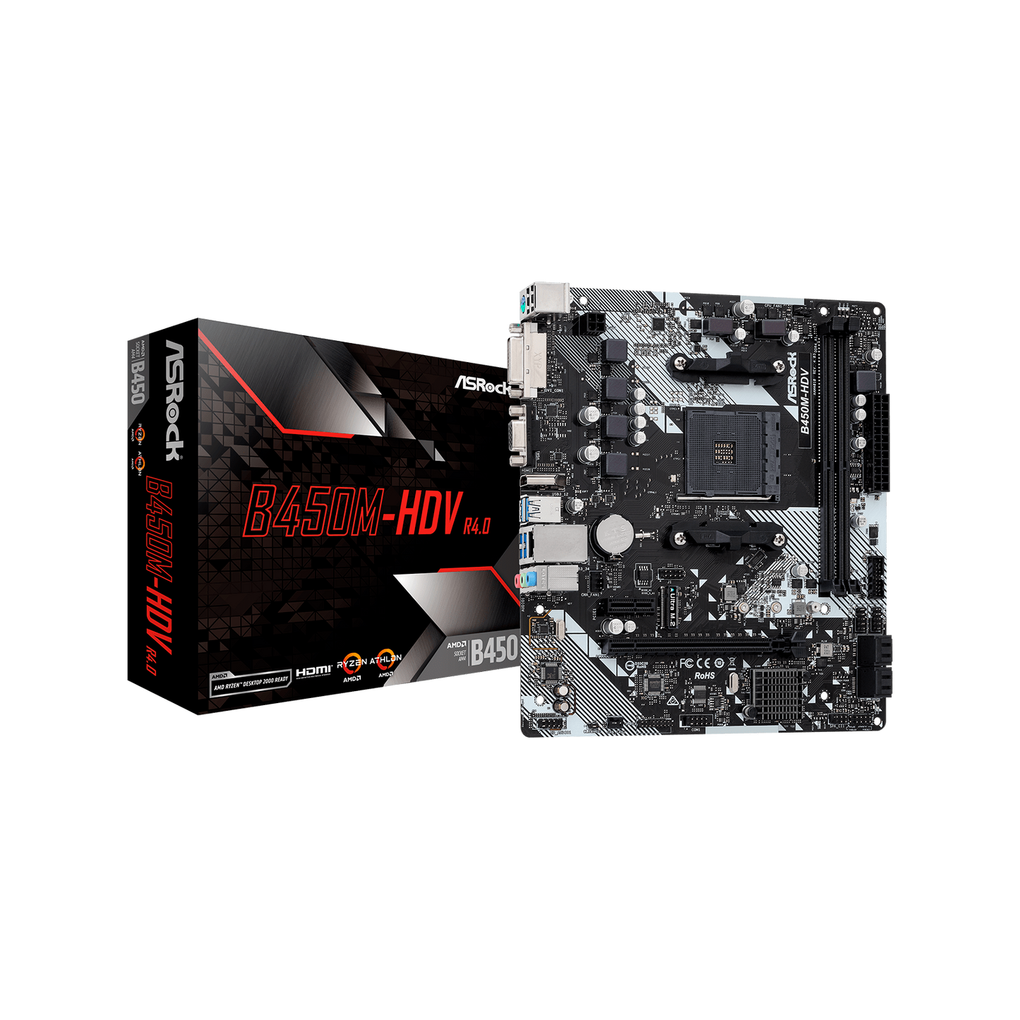 Tarjeta Madre Asrock B450M-HDV R4.0