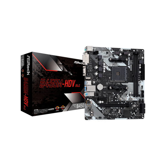 Tarjeta Madre Asrock B450M-HDV R4.0