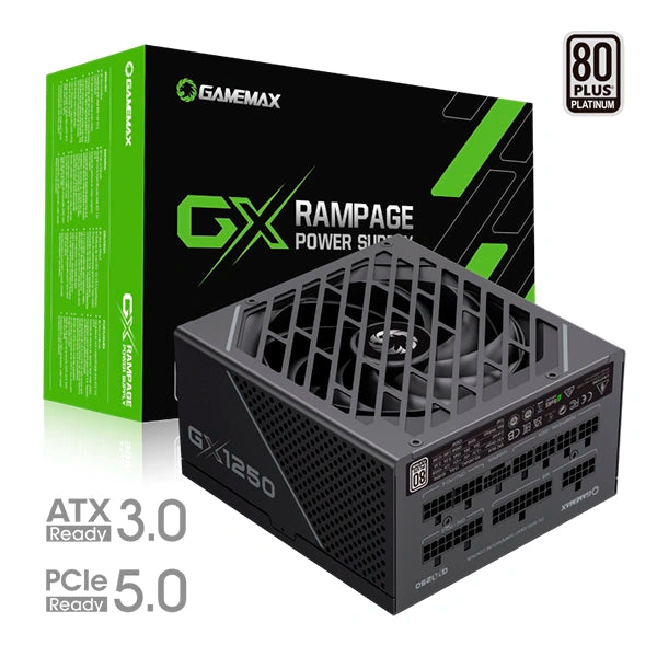 Fuente De Poder Gamemax GX 1250 Pro Black Rampage