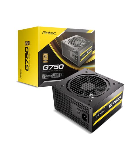 Fuente de Poder Antec ATOM G750 80+ Gold 750W