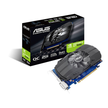 Tarjeta de Video Asus Phoenix GeForce GT 1030 OC edition 2GB