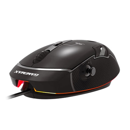 Mouse Gamer GameMax GX10 RGB (Sensor PMW3325, 10.000dpi, Negro)