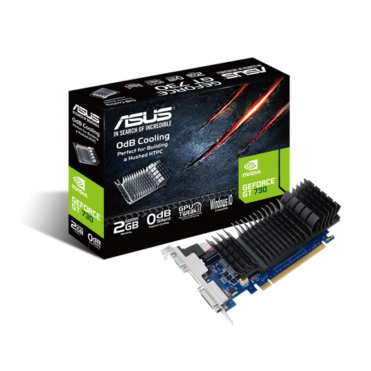 Tarjeta de Video ASUS GT730-SL-2GD5-BRK