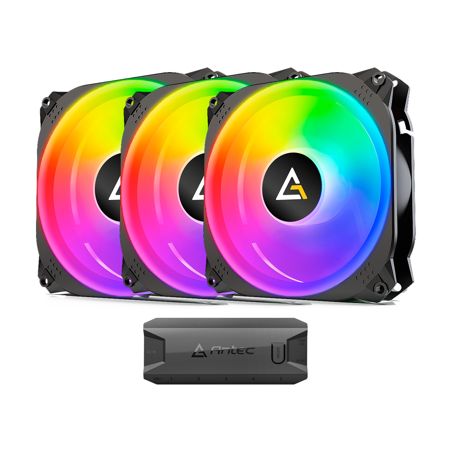 Pack 3 Ventiladores Antec Prizm X ARGB