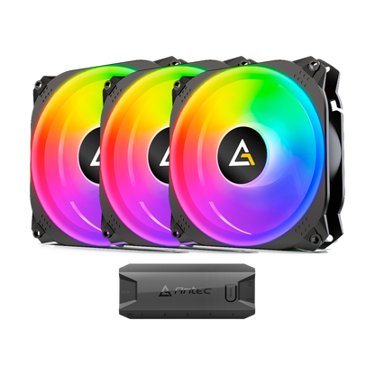 Pack 3 Ventiladores Antec Prizm X ARGB