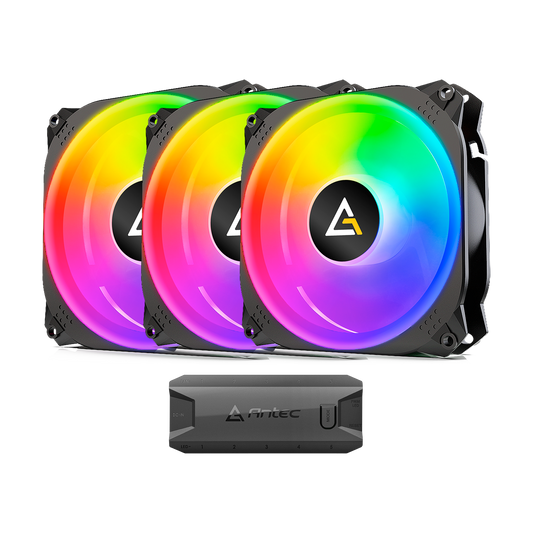 Pack 3 Ventiladores Antec Prizm X ARGB