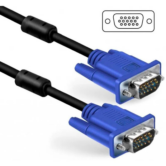 Cable VGA Exelink de 10 metros (Macho a Macho)