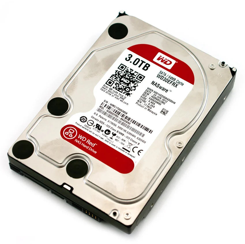 Disco Duro Western Digital Red 3 TB (WD30EFRX)