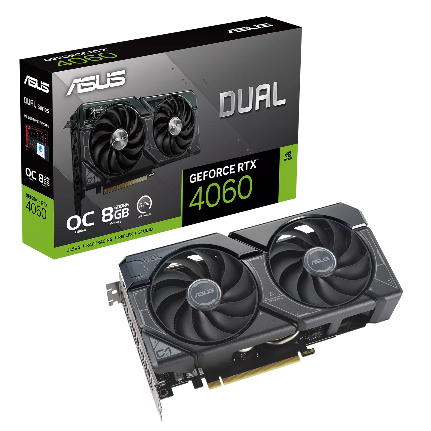 Tarjeta de Video Asus GeForce RTX™ 4060 OC Edition 8GB GDDR6