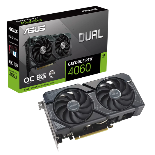 Tarjeta de Video Asus GeForce RTX™ 4060 OC Edition 8GB GDDR6