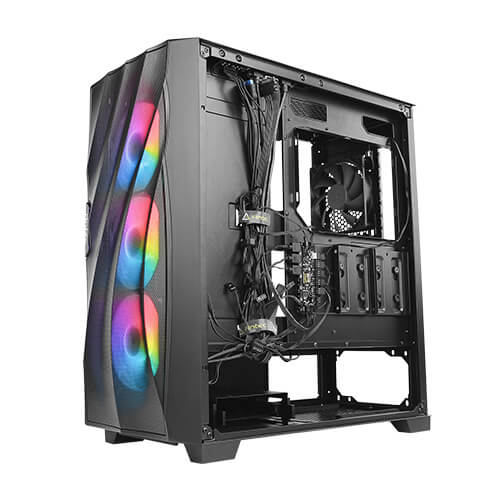 Gabinete Gamer Antec DF700 Flux Black