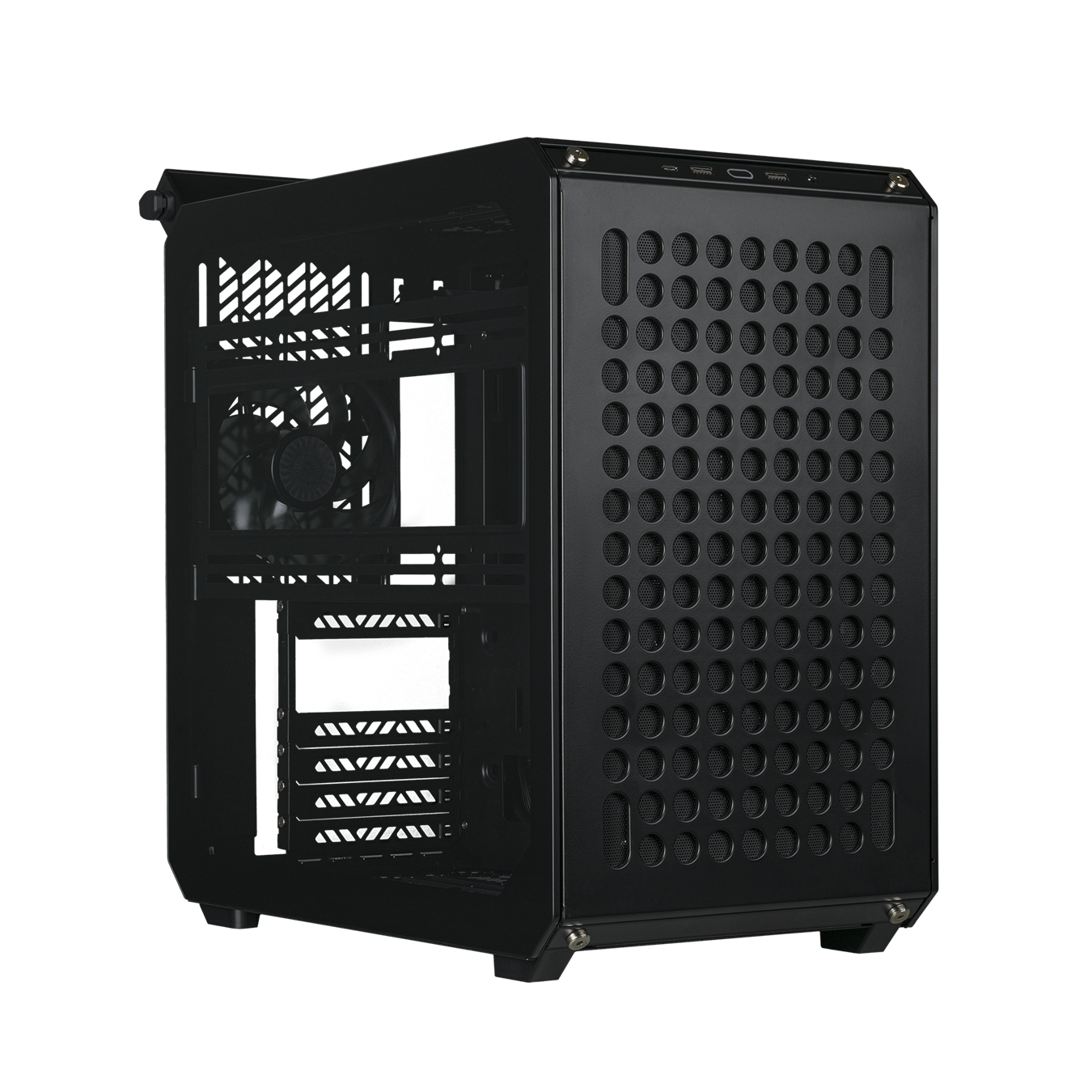 Gabinete Cooler Master Qube 500 Flatpack Black