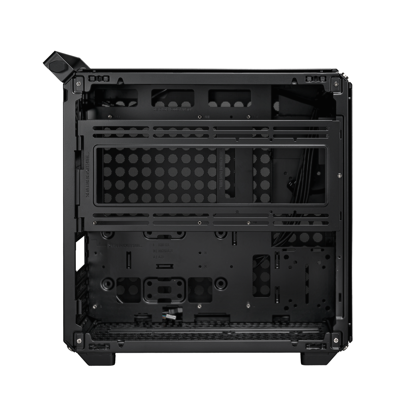 Gabinete Cooler Master Qube 500 Flatpack Black