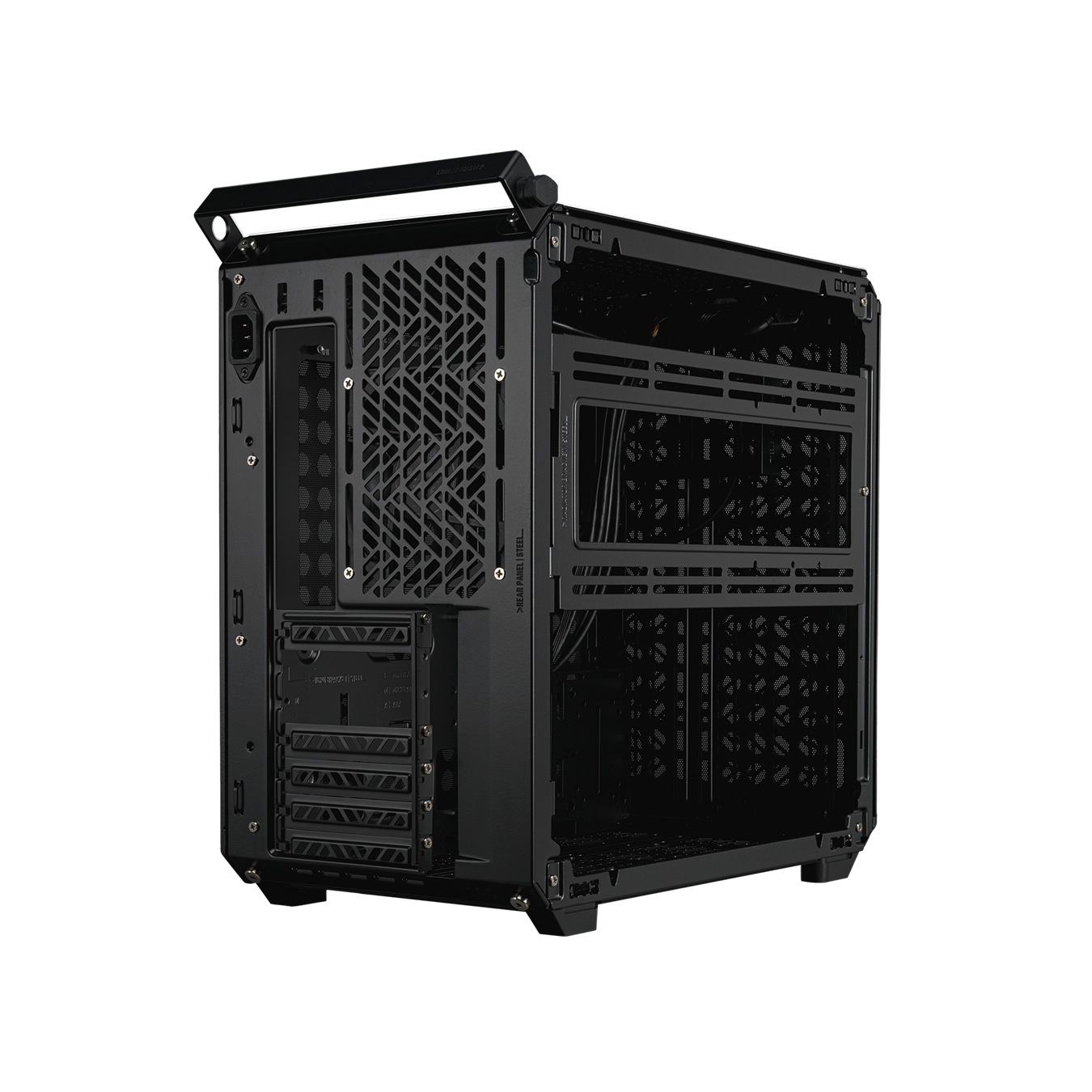 Gabinete Cooler Master Qube 500 Flatpack Black