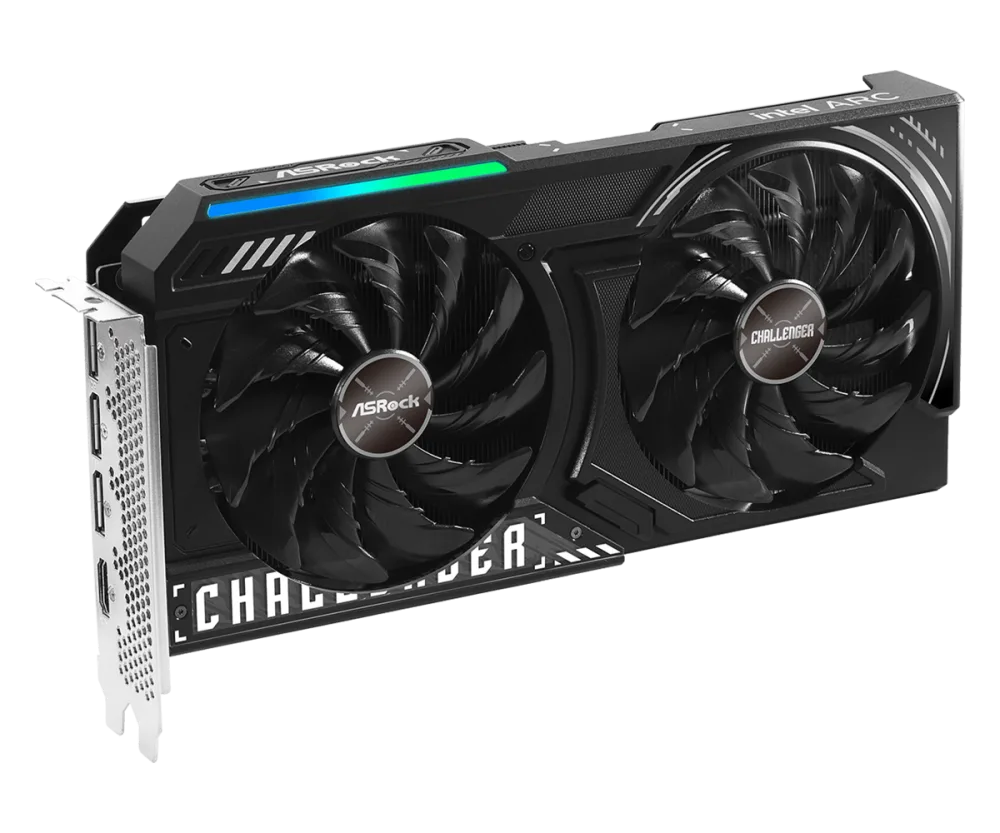Tarjeta de Video ASRock B580 Challenger 12GB OC - vista 3
