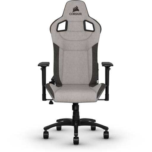 Silla Gamer Corsair T3 Rush Grey/Black - vista 3