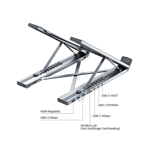 Soporte De Aluminio Exelink Docking M57 - vista 3