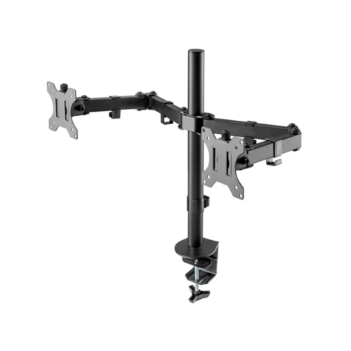 Soporte Doble de Monitor con Brazo Fijo Aleación de Aluminio - vista 2