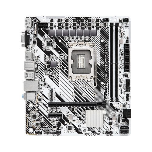 Tarjeta Madre Asrock MB H610M-HDV/M2+ D5 - vista 2