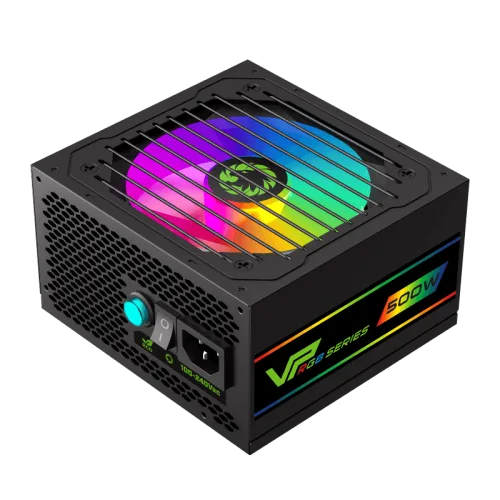 Fuente de Poder Gamemax 500W RGB VP-500-RGB 80+ Bronze (OPEN BOX) - vista 1