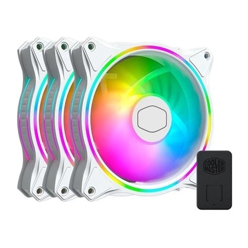 Ventilador Cooler Master MasterFan MF120 Halo 3 in 1 White