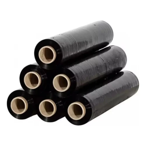 Rollo Film Stretch Embalaje Negro 100 Mts (6 unidades)