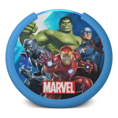 Parlante Amazon Alexa Echo Pop Kids Marvel - vista 2