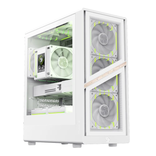 Gabinete Gamer Gamemax Aeris 330 White