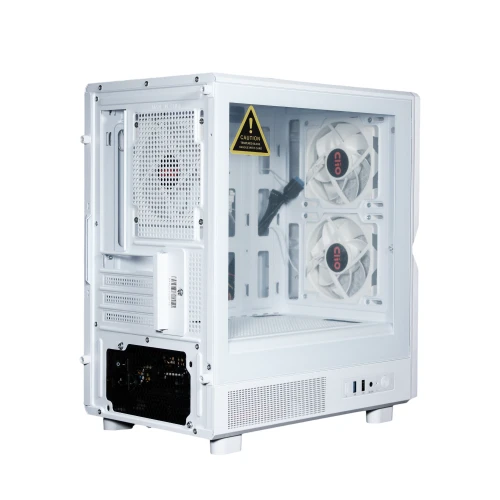 Gabinete CLIO M4 Micro ATX White - vista 11