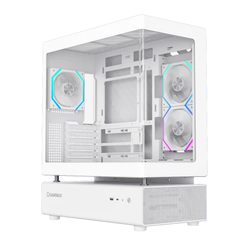 Gabinete Gamer Gamemax N80 Wt - vista 7