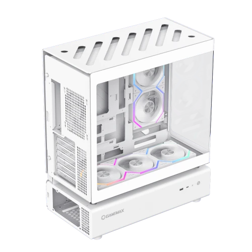 Gabinete Gamer Gamemax N80 Wt - vista 11