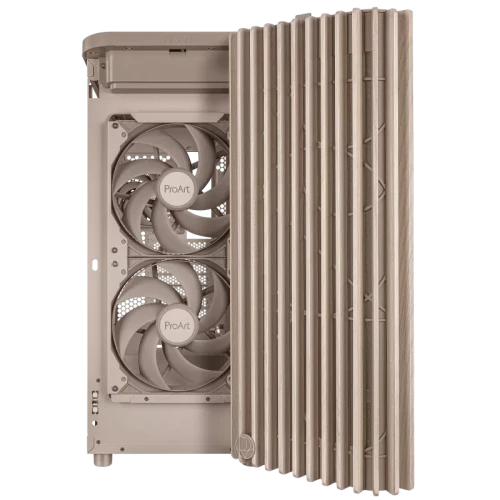 Gabinete Gamer Asus ProArt PA401 Wood Edition Beige - vista 6