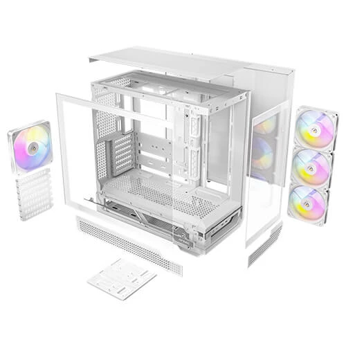 Gabinete Gamer Antec C7 ARGB White - vista 9