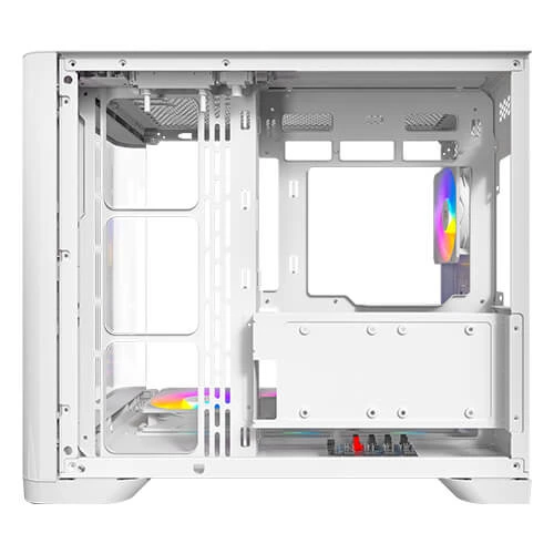 Gabinete Gamer Antec C5 Curve ARGB White - vista 9