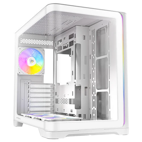 Gabinete Gamer Antec C5 Curve ARGB White - vista 5