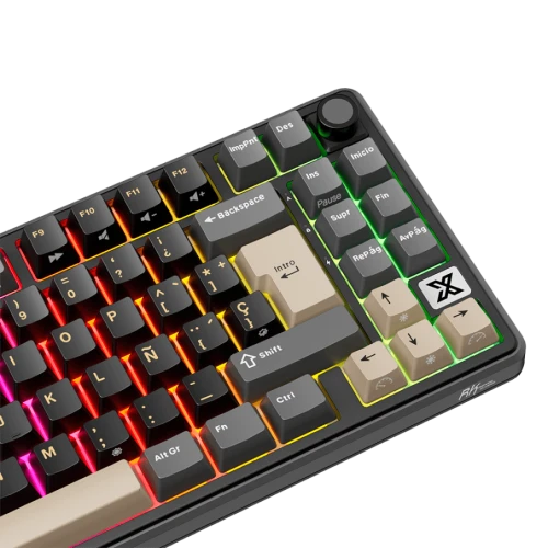 Teclado Mecánico Royal Kludge RK X87 TKL Phantom - vista 4