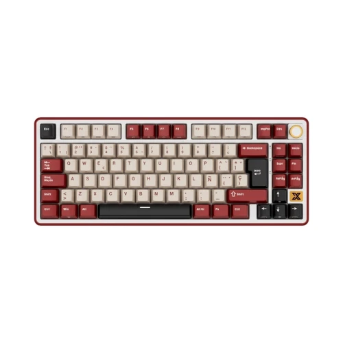 Teclado Mecánico Royal Kludge RK X87 TKL Bordeaux - vista 1