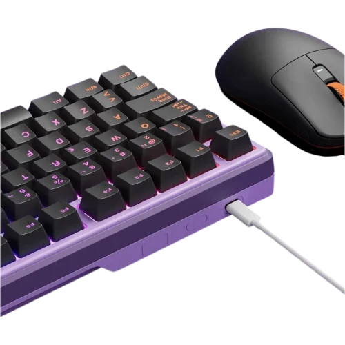 Teclado Mecánico Royal Kludge RK X87 TKL Blackberry (Cableado) - vista 3