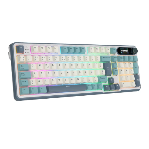 Teclado Mecánico Royal Kludge RK S98 Cloud Light - vista 2
